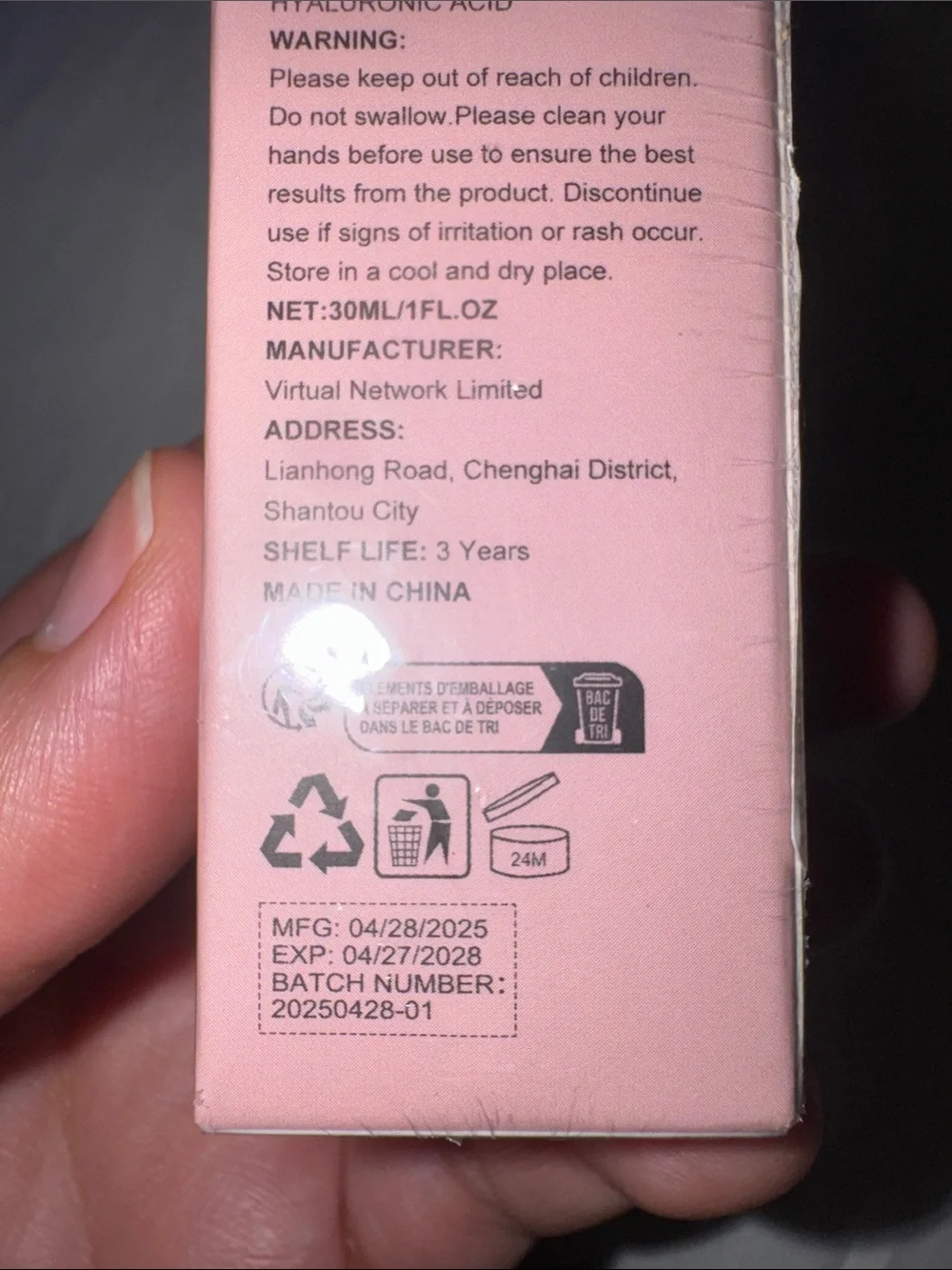 Ultragrow Nail Serum - Pink